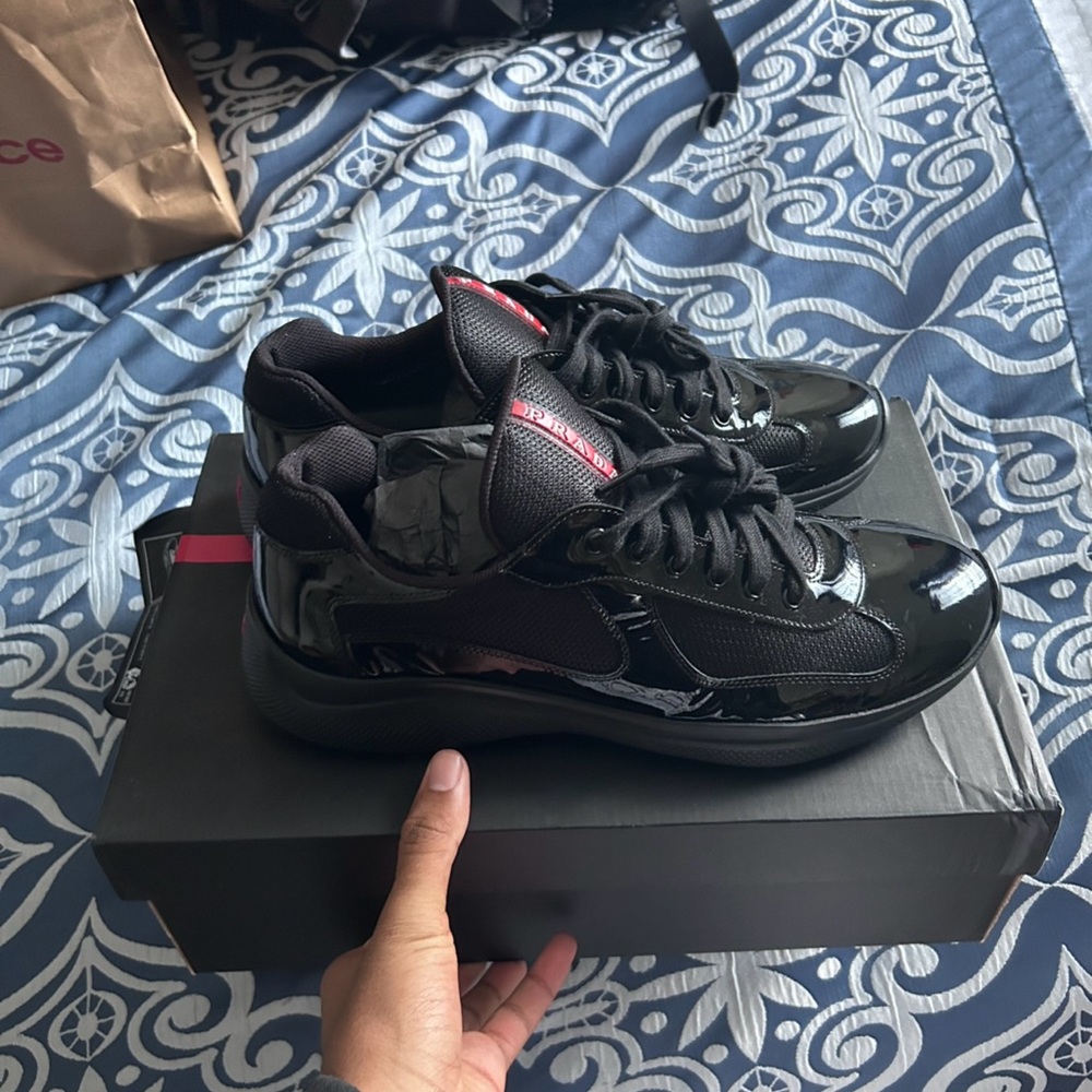 Men’s Prada cup sneakers size 11.5 us
